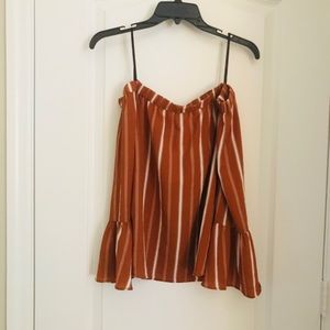 off the shoulder top